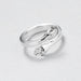 Wholesale double section love hug adjustable ring MOQ≥10 JDC-RS-NS001 Rings 尼森 Wholesale Jewelry JoyasDeChina Joyas De China
