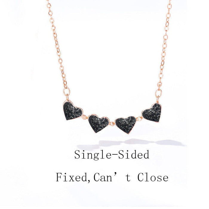 Wholesale double-sided clover Copper Necklaces JDC-NE-youm007 necklaces 幽梦 N800 Wholesale Jewelry JoyasDeChina Joyas De China