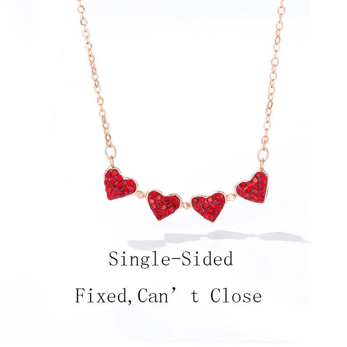 Wholesale double-sided clover Copper Necklaces JDC-NE-youm007 necklaces 幽梦 N801 Wholesale Jewelry JoyasDeChina Joyas De China