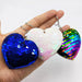 Wholesale double-sided reflective Sequin girl's heart keychains JDC-KC-YD026 Keychains 帝雁 Wholesale Jewelry JoyasDeChina Joyas De China
