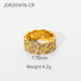 Wholesale Double zircon ring stainless steel ring JDC-RS-JD253 Rings JoyasDeChina Wholesale Jewelry JoyasDeChina Joyas De China