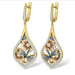Wholesale Dragonfly Metal Earrings JDC-ES-WN025 Earrings 薇妮 Wholesale Jewelry JoyasDeChina Joyas De China