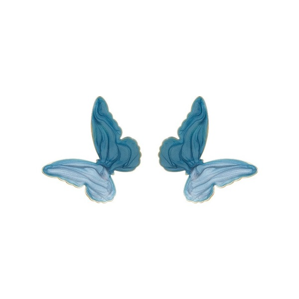 Bulk Jewelry Wholesale drip butterfly earrings JDC-ES-W316 Wholesale factory from China YIWU China