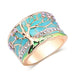Wholesale drip gum tree flower vintage ring JDC-RS-hengzi003 Rings 恒姿 Wholesale Jewelry JoyasDeChina Joyas De China