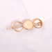 Wholesale drip star geometric circle metal hairpin JDC-HC-KX001 Hair Clips 柯羡 Wholesale Jewelry JoyasDeChina Joyas De China