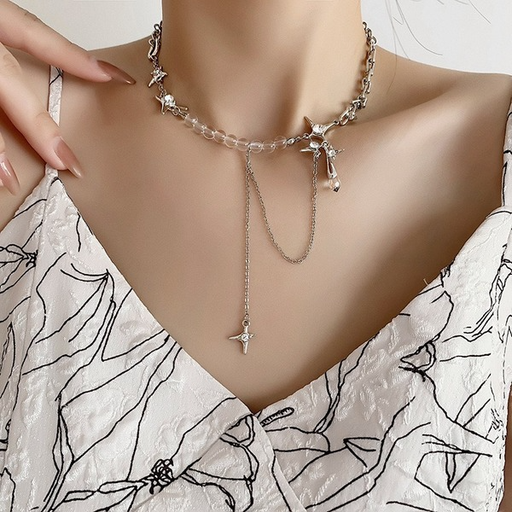 Wholesale drop earrings alloy necklaces JDC-NE-W220 necklaces JoyasDeChina Wholesale Jewelry JoyasDeChina Joyas De China