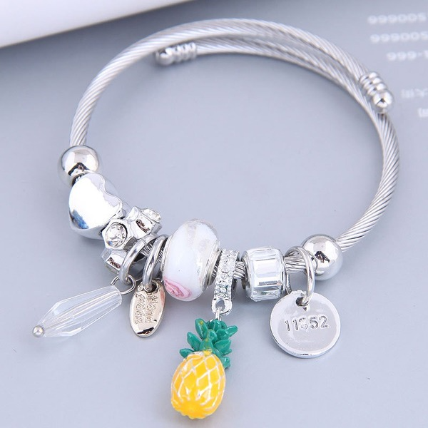 Wholesale drop pineapple alloy bracelet JDC-BT-GSWY058 Bracelet JoyasDeChina Wholesale Jewelry JoyasDeChina Joyas De China