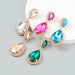 Wholesale Drop Shape Alloy Color Rhinestone Earrings JDC-ES-JL941 Earrings 氿乐 Wholesale Jewelry JoyasDeChina Joyas De China