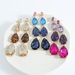 Wholesale drop shaped alloy diamond earrings JDC-ES-V116 Earrings JoyasDeChina Wholesale Jewelry JoyasDeChina Joyas De China