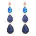 Wholesale drop shaped alloy diamond earrings JDC-ES-V116 Earrings JoyasDeChina blue Wholesale Jewelry JoyasDeChina Joyas De China