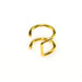 Wholesale ear clip without ear hole JDC-ES-LX006 Piercings JoyasDeChina Golden Wholesale Jewelry JoyasDeChina Joyas De China