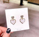Wholesale earrings 925 silver needle love micro-inlaid flashJDC-ES-xc294 Earrings JoyasDeChina E109 Wholesale Jewelry JoyasDeChina Joyas De China