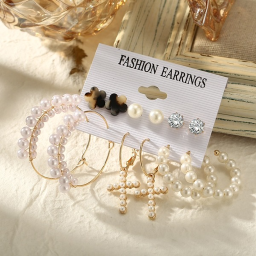 Bulk Jewelry Wholesale Earrings Acrylic Pearl JDC-ES-F468 Wholesale factory from China YIWU China