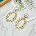 Bulk Jewelry Wholesale earrings alloy pearl chain earrings JDC-ES-xc097 Wholesale factory from China YIWU China