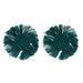 Wholesale Earrings Blue braided woolen tassel JDC-ES-JJ245 Earrings JoyasDeChina Green Wholesale Jewelry JoyasDeChina Joyas De China