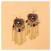 Wholesale Earrings Blue love heart with diamonds Alloy JDC-ES-TC103 Earrings JoyasDeChina 11950-3 mixed Wholesale Jewelry JoyasDeChina Joyas De China