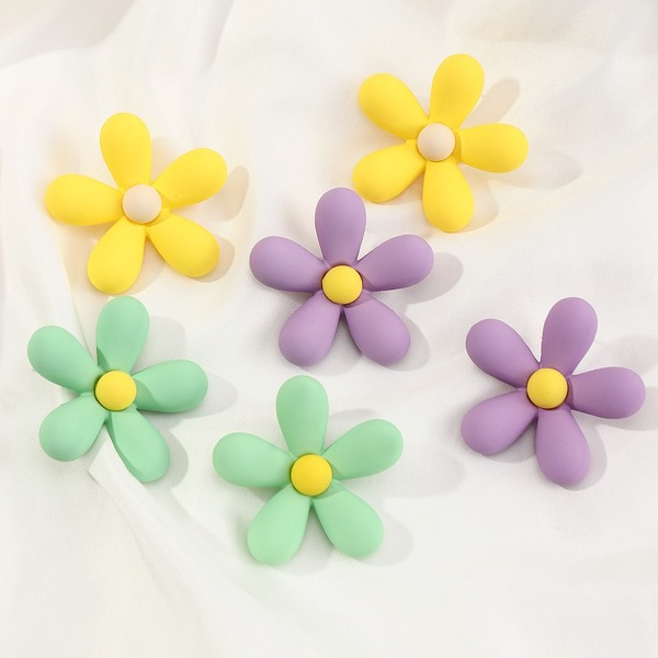 Bulk Jewelry Wholesale Earrings Candy color floret resin JDC-ES-e022 Wholesale factory from China YIWU China
