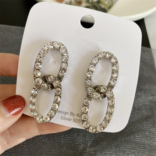 Bulk Jewelry Wholesale earrings CCB hollow full diamond JDC-ES-xc020 Wholesale factory from China YIWU China