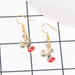Bulk Jewelry Wholesale Earrings Christmas Golden elk Alloy JDC-ES-ML063 Wholesale factory from China YIWU China