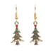Bulk Jewelry Wholesale Earrings Christmas green tree Alloy JDC-ES-ML049 Wholesale factory from China YIWU China