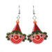 Bulk Jewelry Wholesale Earrings Christmas Red elk acrylic JDC-ES-ML055 Wholesale factory from China YIWU China