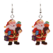 Bulk Jewelry Wholesale Earrings Christmas Red santa claus acrylic JDC-ES-ML046 Wholesale factory from China YIWU China