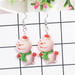 Bulk Jewelry Wholesale Earrings Christmas Red santa claus acrylic JDC-ES-ML051 Wholesale factory from China YIWU China