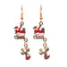 Bulk Jewelry Wholesale Earrings Christmas Red santa claus Alloy JDC-ES-ML052 Wholesale factory from China YIWU China