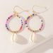Wholesale Earrings Colorful rice beads shells JDC-ES-e170 Earrings JoyasDeChina EZ1832 Wholesale Jewelry JoyasDeChina Joyas De China