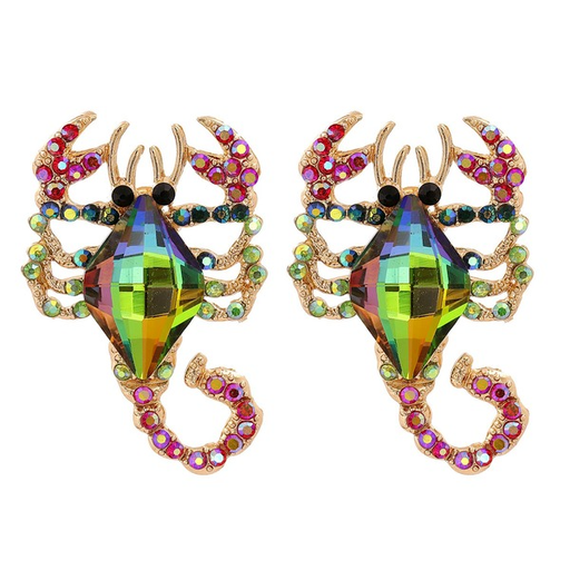 Bulk Jewelry Wholesale Earrings Colorful Scorpion Alloy JDC-ES-JJ080 Wholesale factory from China YIWU China