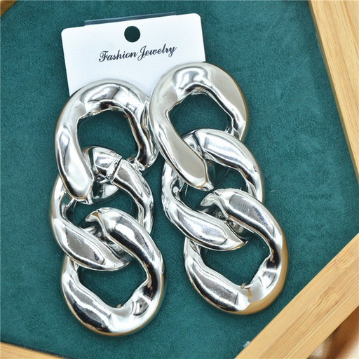Bulk Jewelry Wholesale earrings ekli imitation large chain buckle earrings JDC-ES-xc146 Wholesale factory from China YIWU China