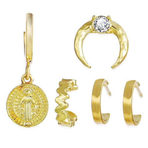 Bulk Jewelry Wholesale Earrings gold Alloy Bible  JDC-ES-xy075 Wholesale factory from China YIWU China