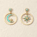 Wholesale Earrings gold Alloy drop oil star moon JDC-ES-e144 Earrings JoyasDeChina EZ3721lvse Wholesale Jewelry JoyasDeChina Joyas De China