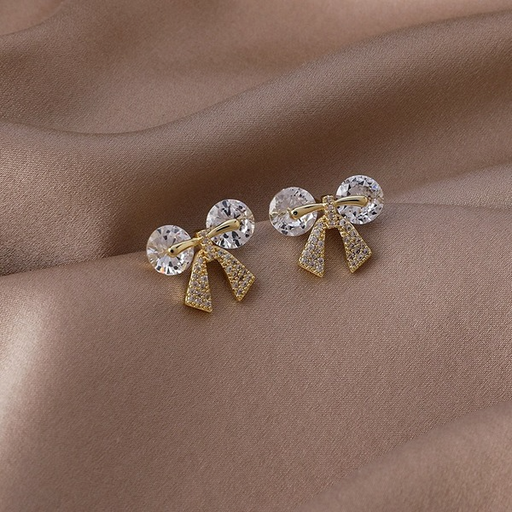 Bulk Jewelry Wholesale Earrings gold Butterfly Zircon Copper JDC-ES-W185 Wholesale factory from China YIWU China