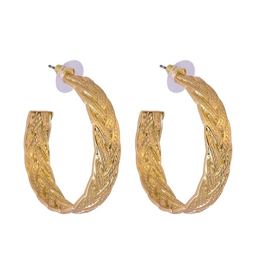 Bulk Jewelry Wholesale Earrings gold C shape Alloy JDC-ES-JJ147 Wholesale factory from China YIWU China