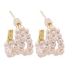 Wholesale Earrings gold C-shaped pearl JDC-ES-JJ109 Earrings JoyasDeChina 55084 Wholesale Jewelry JoyasDeChina Joyas De China