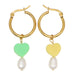 Wholesale Earrings gold Clay pearl JDC-gbh540 Earrings JoyasDeChina ZZ-E210016A Wholesale Jewelry JoyasDeChina Joyas De China