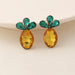 Wholesale Earrings gold Crystal pineapple Alloy JDC-ES-e178 Earrings JoyasDeChina EZ1954 Wholesale Jewelry JoyasDeChina Joyas De China
