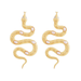 Bulk Jewelry Wholesale Earrings gold Exaggerated serpentine Alloy JDC-ES-JJ055 Wholesale factory from China YIWU China