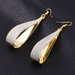 Bulk Jewelry Wholesale Earrings gold Frosted drop type Alloy JDC-ES-xy052 Wholesale factory from China YIWU China