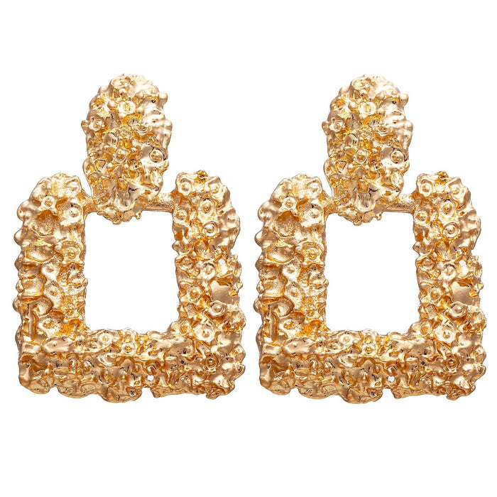 Wholesale Earrings gold Geometric alloy square JDC-ES-xy068 Earrings JoyasDeChina C15-01-73 Wholesale Jewelry JoyasDeChina Joyas De China