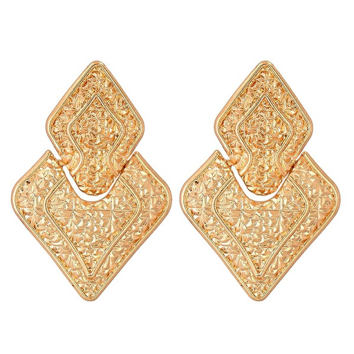Bulk Jewelry Wholesale Earrings gold Geometric ethnic style Alloy JDC-ES-JJ103 Wholesale factory from China YIWU China