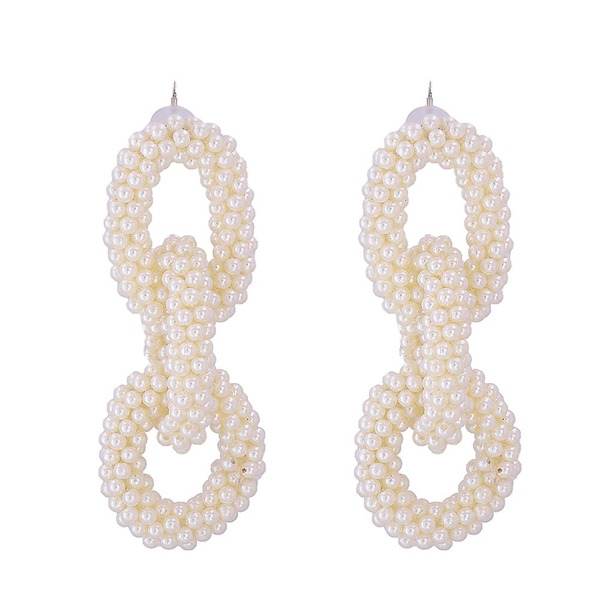 Bulk Jewelry Wholesale Earrings gold Geometric pearl JDC-ES-JJ162 Wholesale factory from China YIWU China