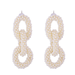 Bulk Jewelry Wholesale Earrings gold Geometric pearl JDC-ES-JJ162 Wholesale factory from China YIWU China