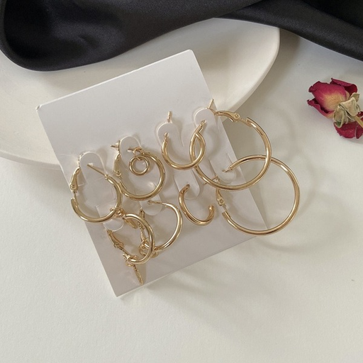 Bulk Jewelry Wholesale Earrings gold geometry Alloy JDC-ES-b327 Wholesale factory from China YIWU China