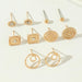 Wholesale Earrings gold geometry Alloy JDC-ES-e134 Earrings JoyasDeChina EZ1851 Wholesale Jewelry JoyasDeChina Joyas De China