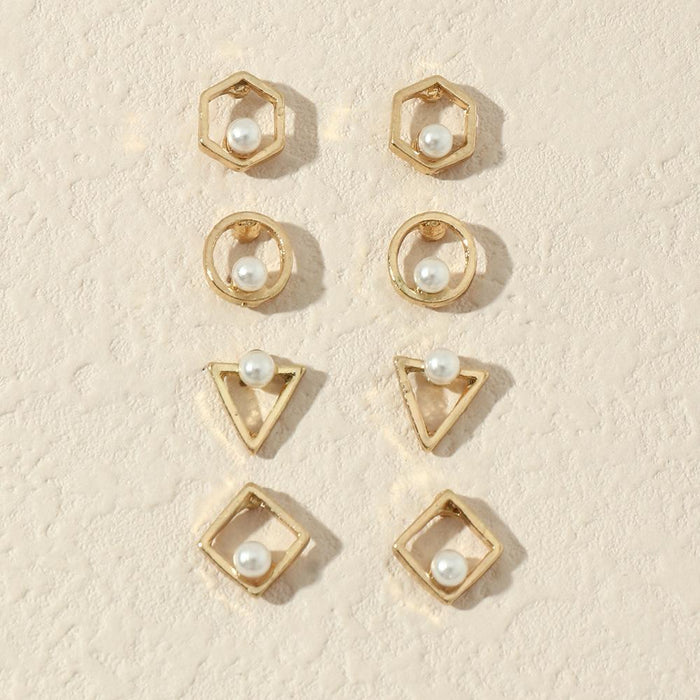 Wholesale Earrings gold geometry Alloy JDC-ES-e166 Earrings JoyasDeChina EZ1882 Wholesale Jewelry JoyasDeChina Joyas De China