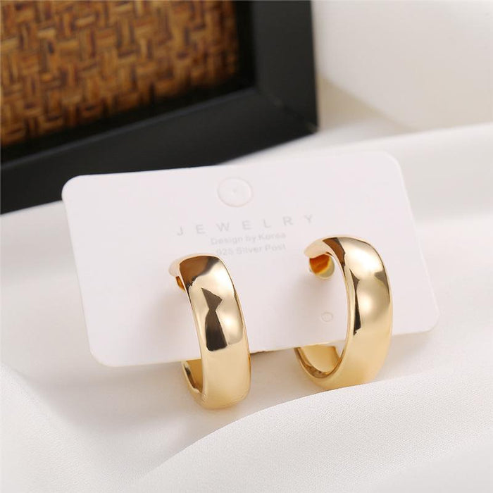Wholesale Earrings gold geometry Alloy JDC-ES-F466 Earrings JoyasDeChina 5299601gold Wholesale Jewelry JoyasDeChina Joyas De China
