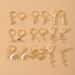 Bulk Jewelry Wholesale Earrings gold geometry Alloy JDC-ES-F561 Wholesale factory from China YIWU China