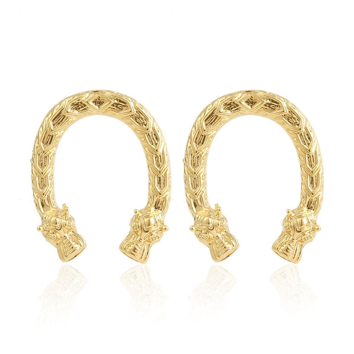 Wholesale Earrings gold geometry Alloy JDC-ES-JJ153 Earrings JoyasDeChina 55288 Wholesale Jewelry JoyasDeChina Joyas De China